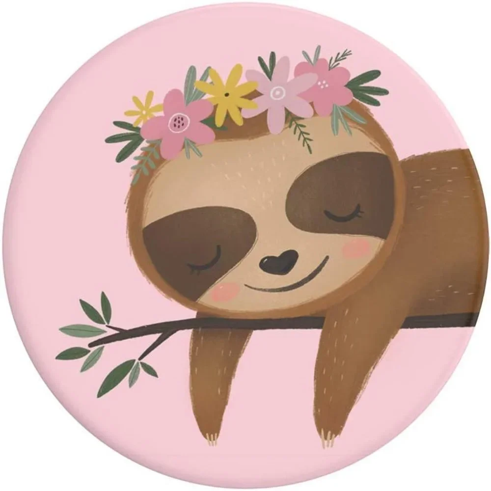 Sweet Sloth Popsockets Single Grip & Stand Universal Phones and Tablet Holder